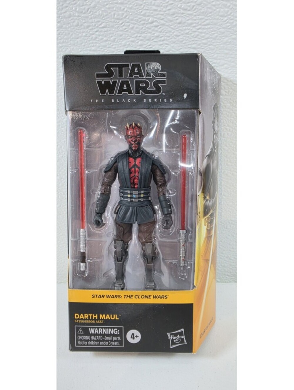 Star Wars Black Series Darth Maul Clone Wars #11 Hasbro 6" Action Figure Nib